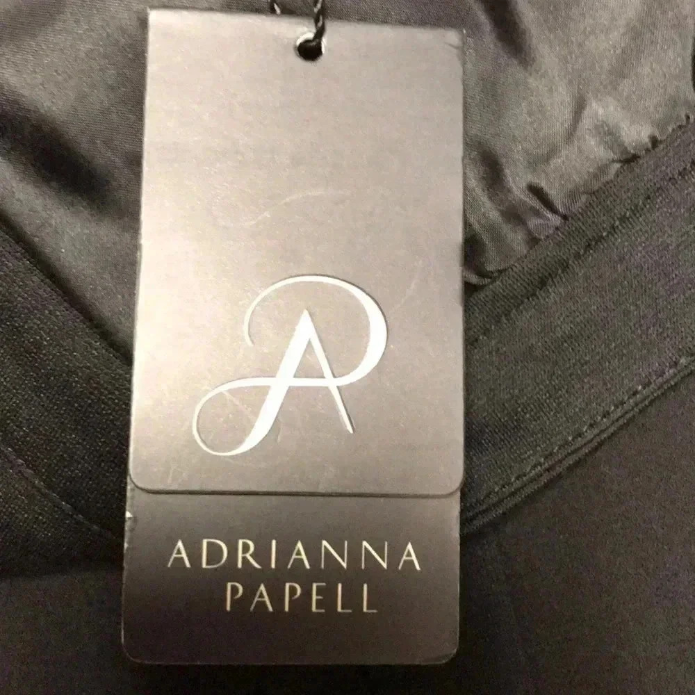 NWT! Adrianna Papell Black Pencil Skirt, Size 2 - Picture 4 of 6